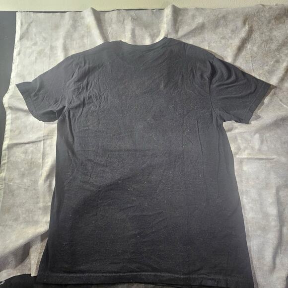 Star Wars Darth Vader Large Men's Graphic Crew Neck T-Shirt Vader Moon Black New - Picture 5 of 5